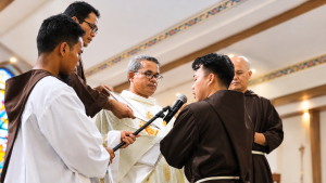 solemn catholic rite in the chapel